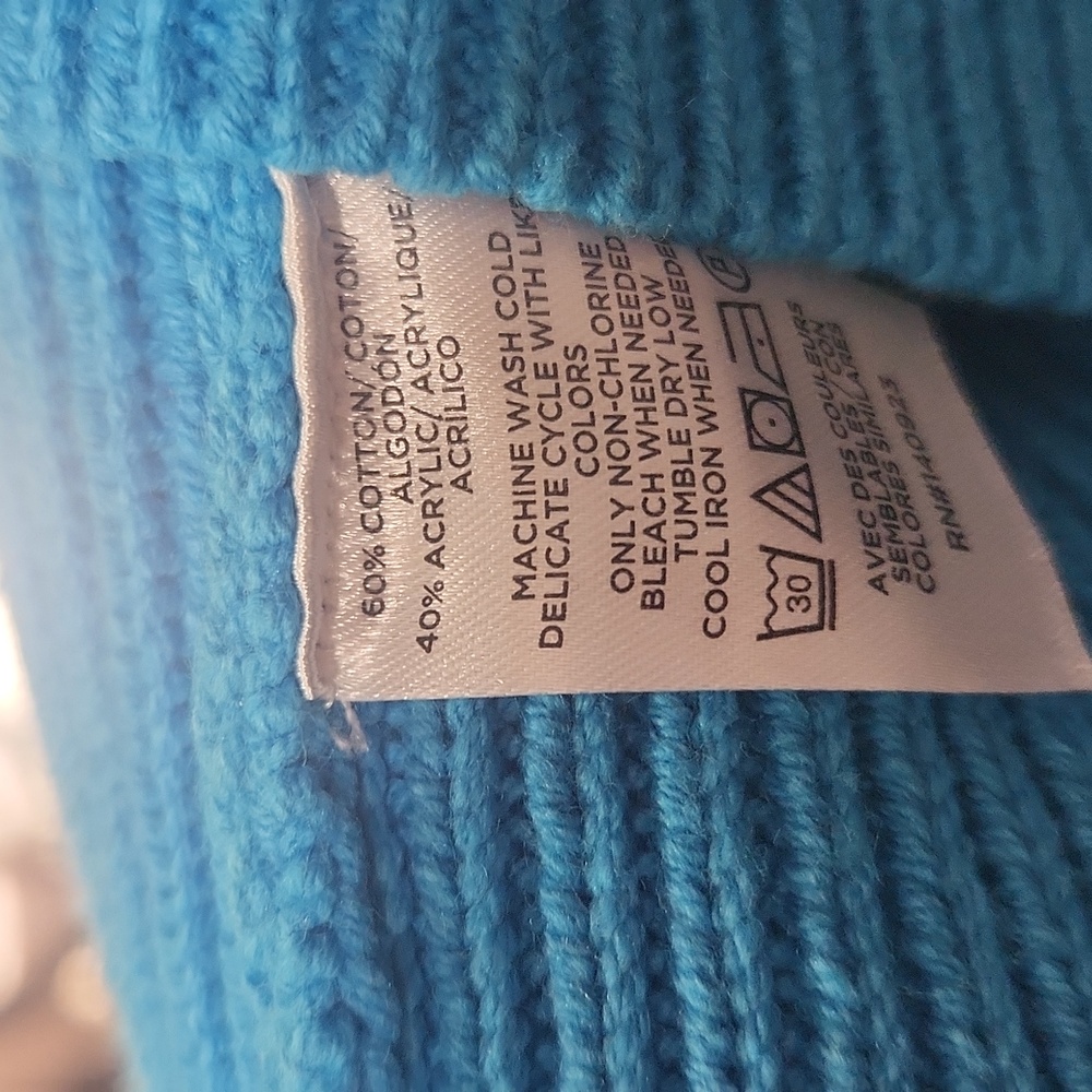 NWT LOFT Ribbed Collared Sweater - Picture 6 of 8